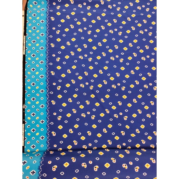 RB2 Kain Batik Jumputan Jenggolo By MKB. Bahan Batik Silk Semi Motif Jumputan. Batik Katun Jumputan