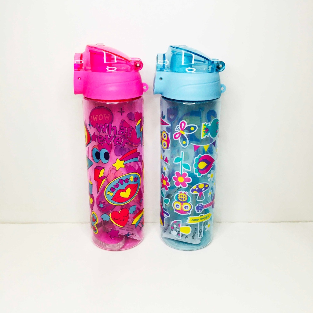 BPA FREE HX658 BOTOL AIR MINUMAN ANAK DRINKING WATER BOTTLE 600ML 0327