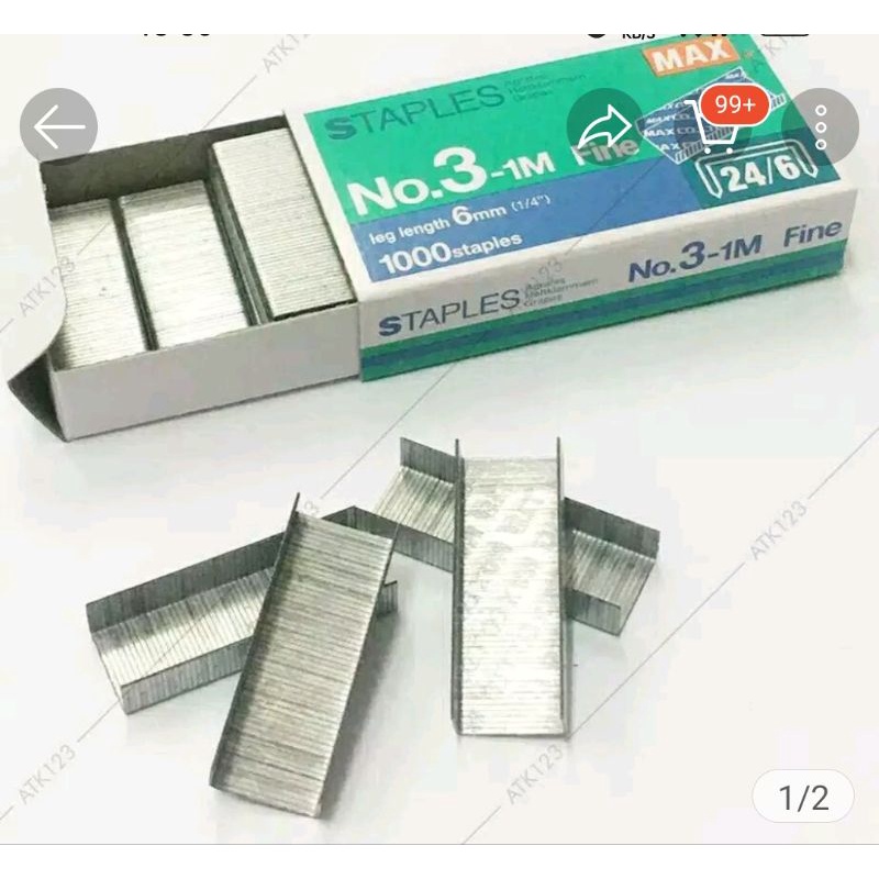 

isi Staples Max no.3-1M Original