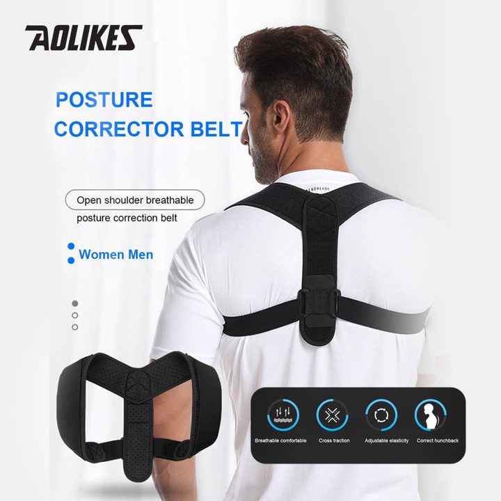 Aolikes Posture Corrector Back Support Penegak Punggung Postur Badan
