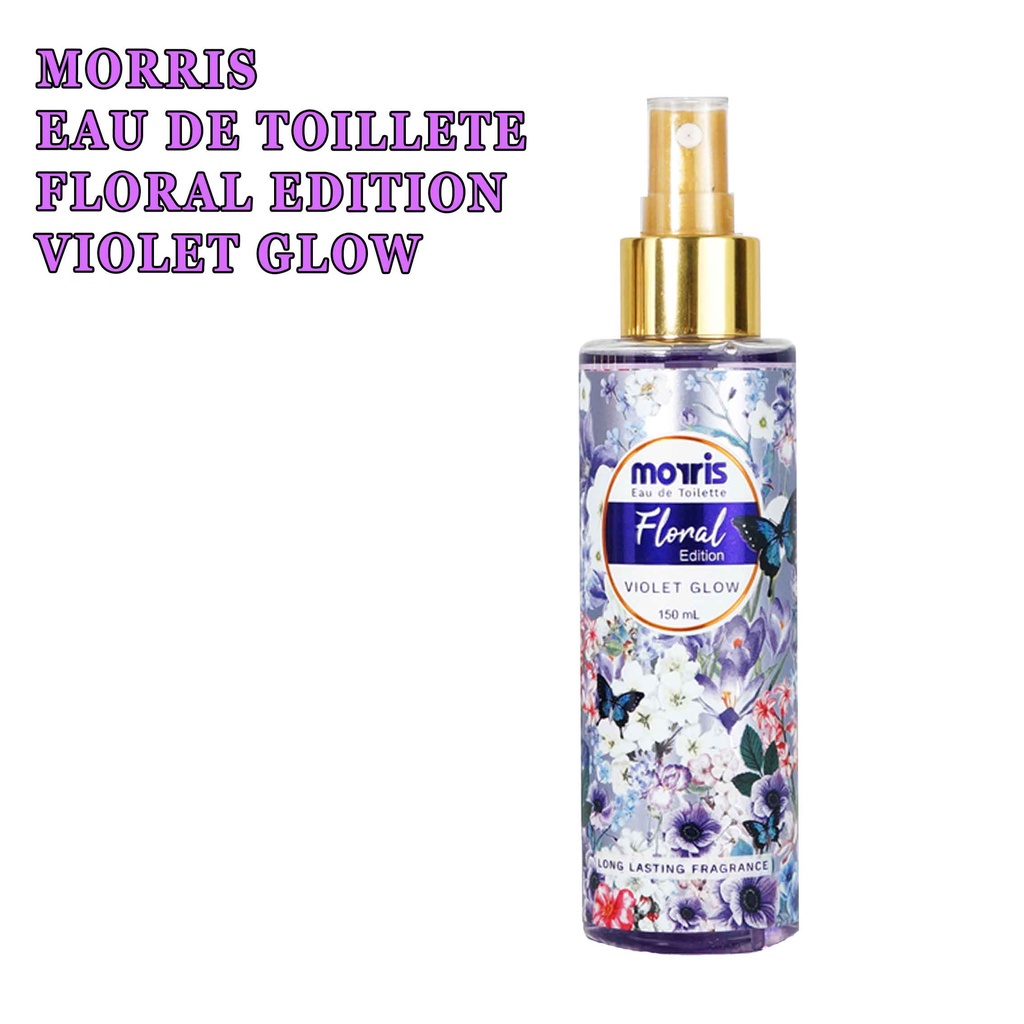 Morris Floral Edition* Parfum Eau De Toillet* Violet Glow* Moris150ml