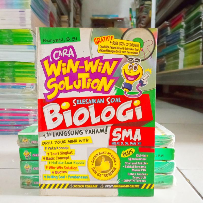 Cara Win-Win Solution / Soal Biologi SMA / Buku Latihan Soal / Pembahasan Soal