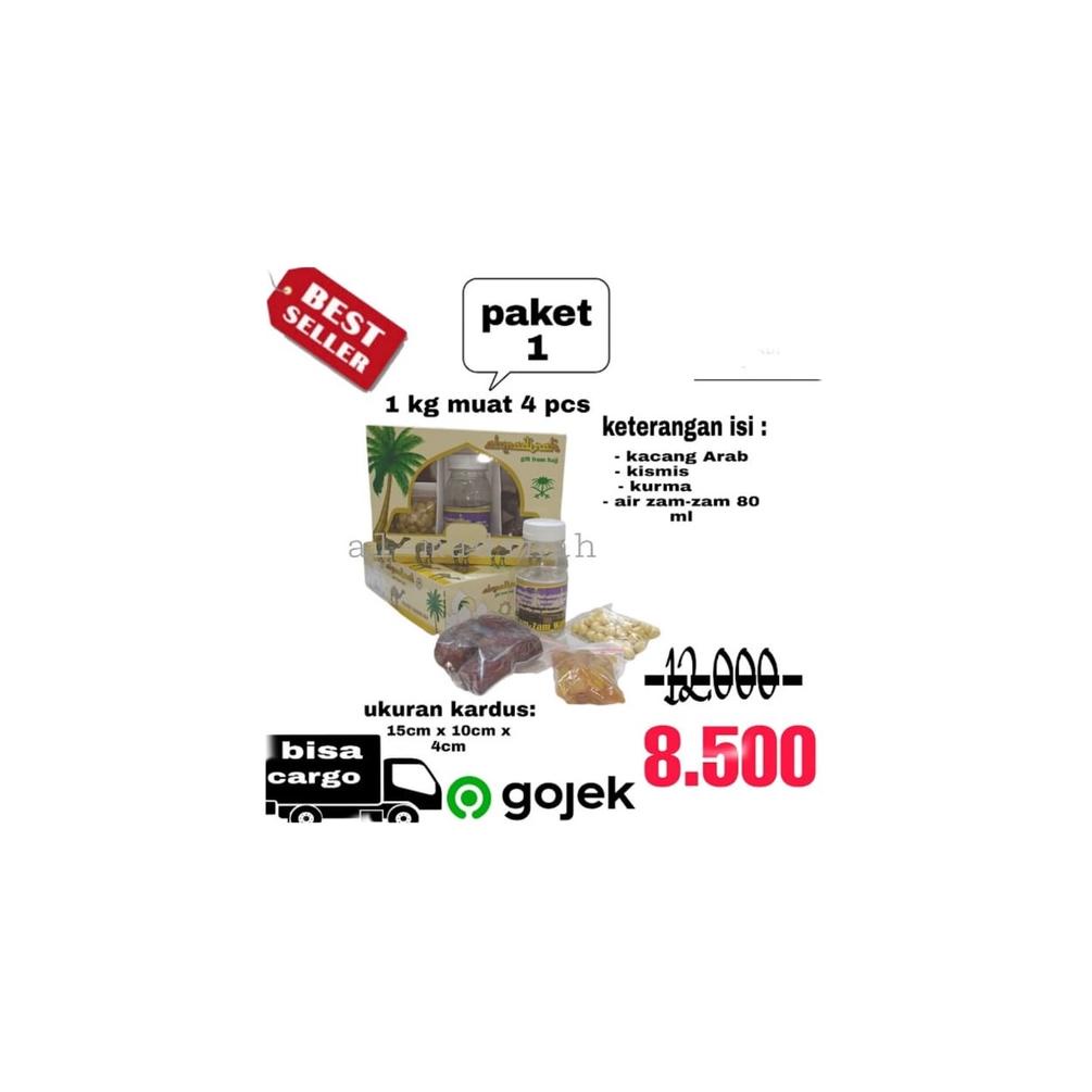 

Barang Terupdate [Dapat Mini Gold] kardus paket oleh oleh hajj isi 50 pcs