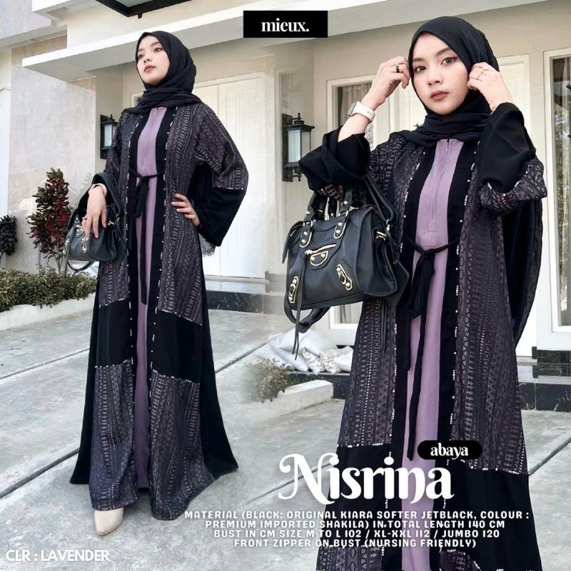 ABAYA NISRINA BY MIEUX NISRINA ABAYA