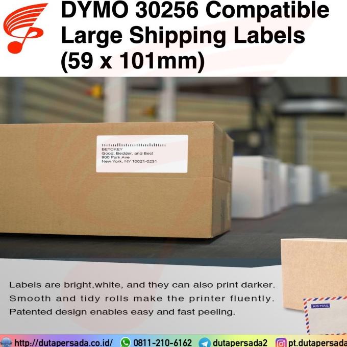 

DYMO LabelWriter 450 Compatible Label Labels Thermal Shipping Sticker HARGA DISKON