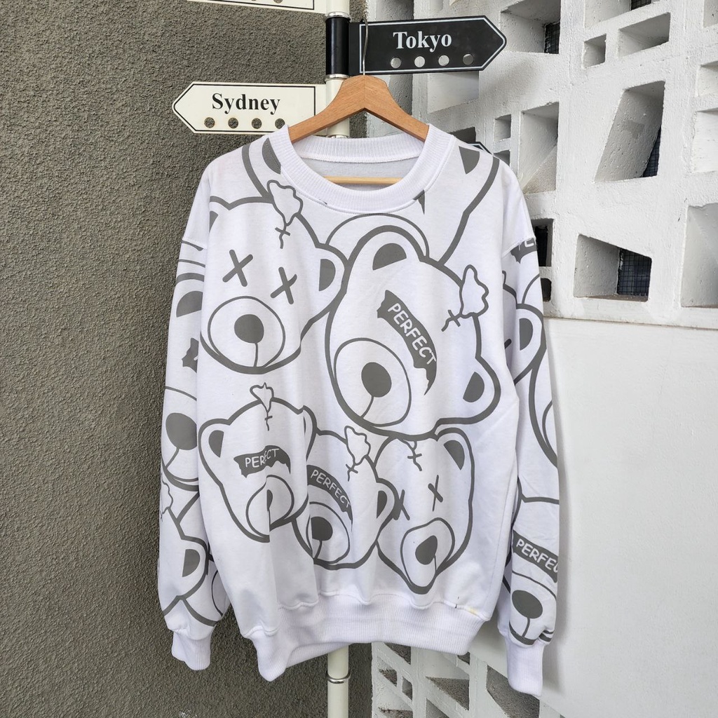 [ COD PROMO ] OVERSIZE PANDA FULL PRINT SWEATER / SWEATER TERBARU 2023 / SWEATER CREWNECK / SWEATER UNISEX / SWEATER OVERSIZE MURAH