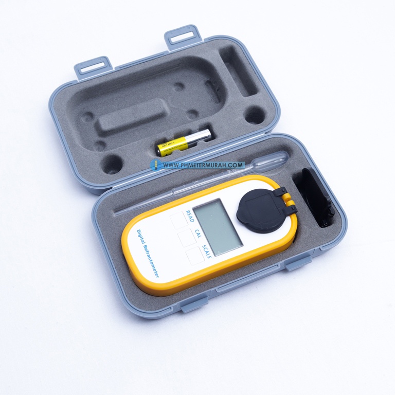 DIGITAL REFRAKTOMETER HONEY REFACTOMETER METER DIGITAL 0-90%