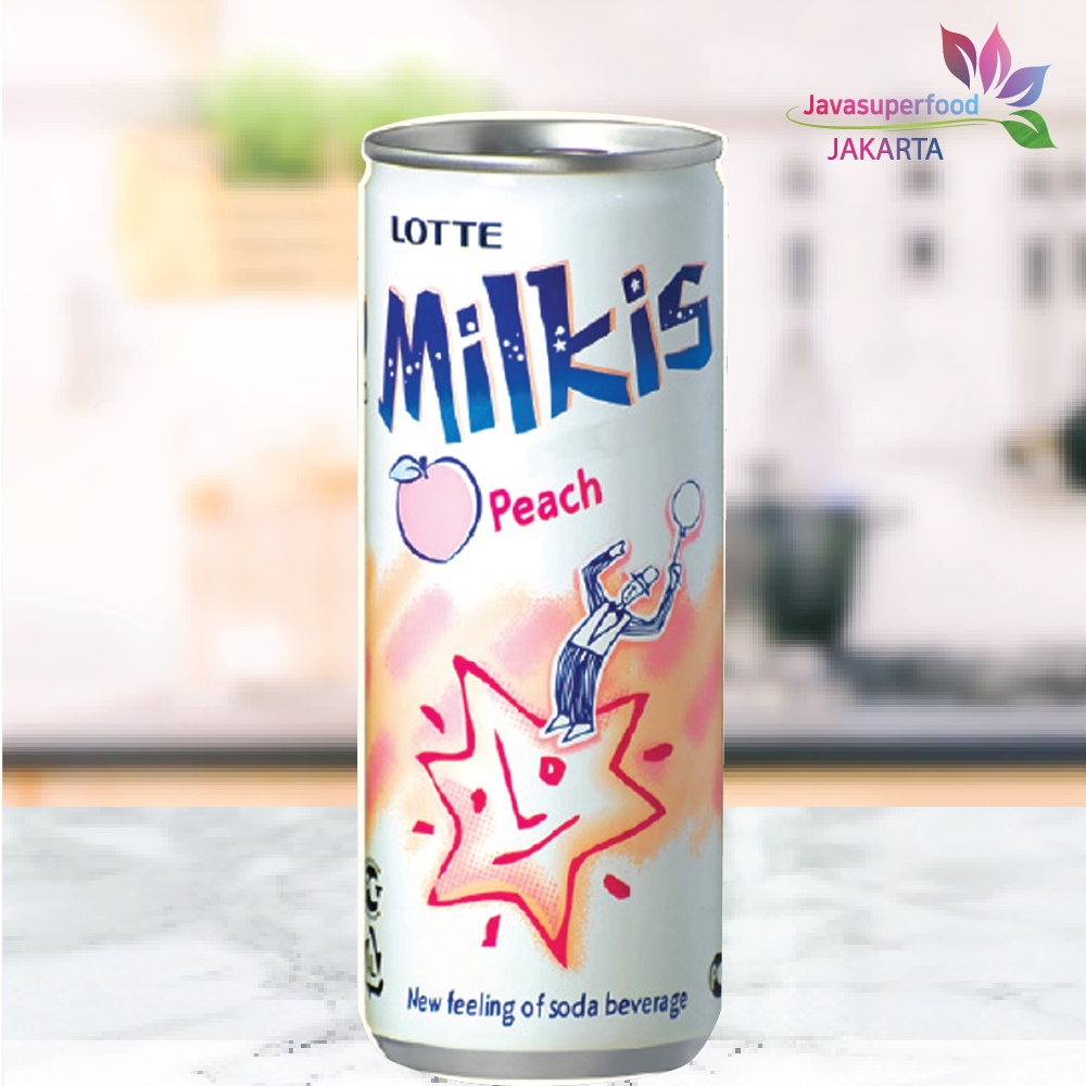 Lotte Chilsung Milkis Peach Soda 250 ML