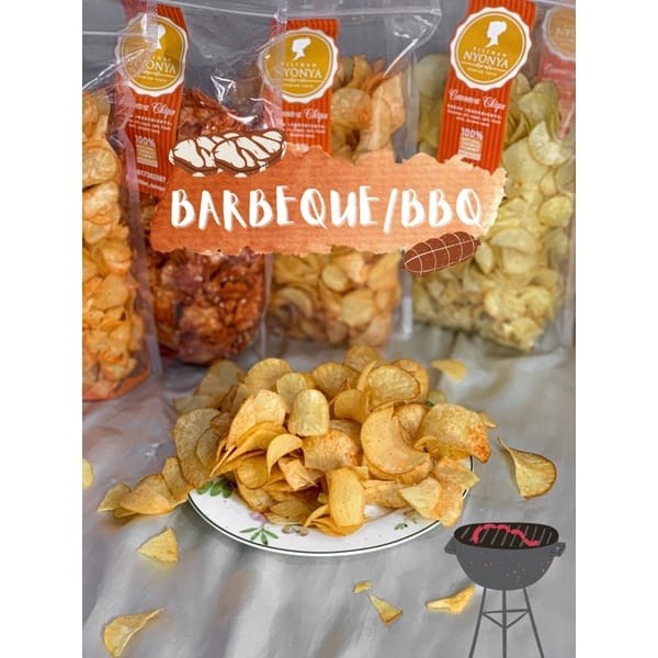 

KERIPIK SINGKONG BARBEQUE BBQ PILIHAN NYONYA 250g