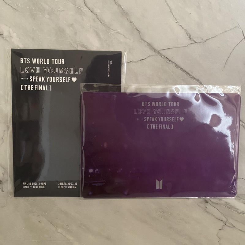 BTS love yourself sys speak yourself the final bluray blu-ray pc postcard frame ticket sealed offici