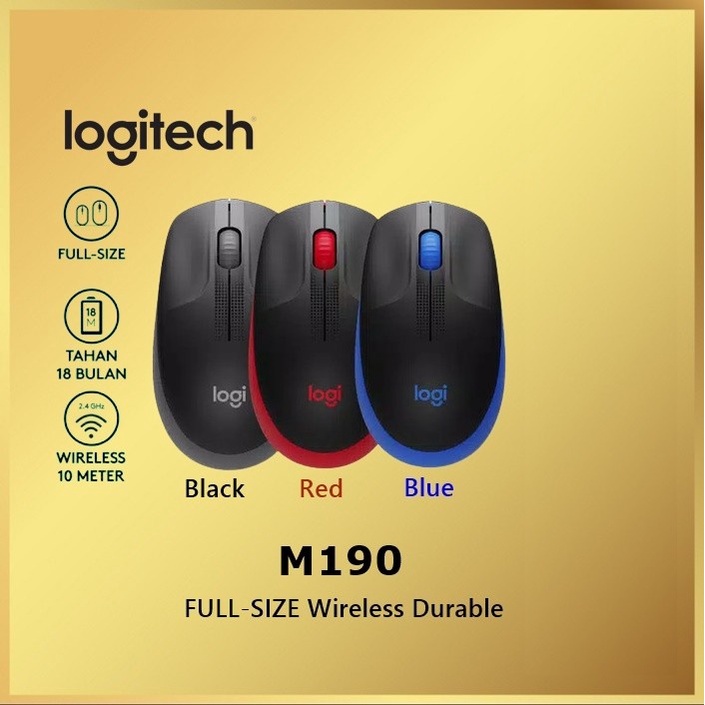 Logitech M190 Wireless Mouse M 190 Mouse Wireless Logitech