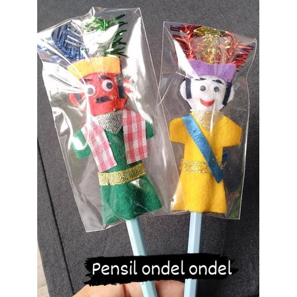 

pensil ondel ondel