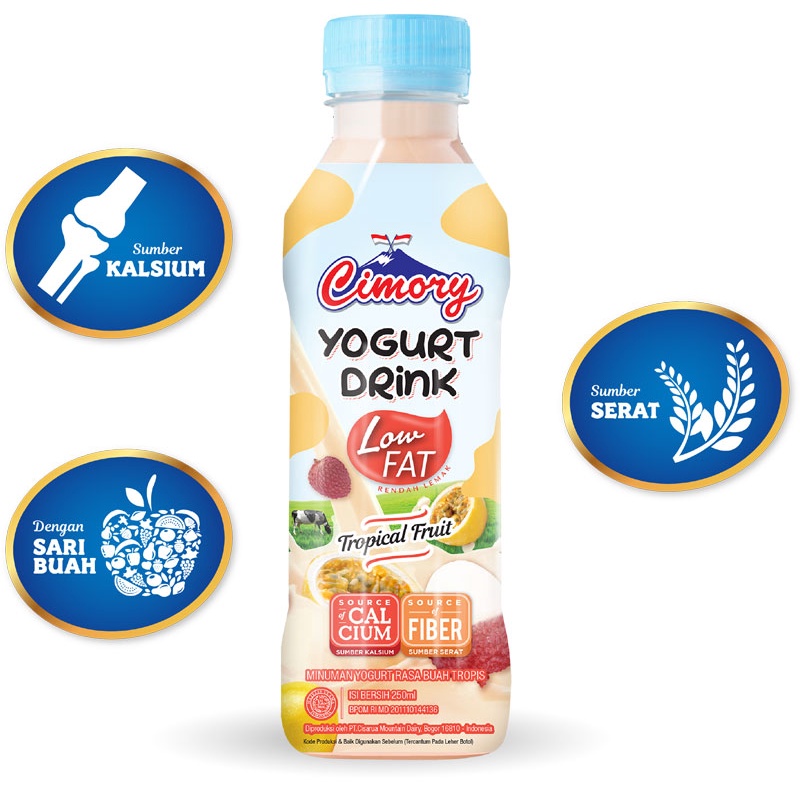 

Cimory Yogurt Drink (Low Fat Tropical Fruits) 240 ml