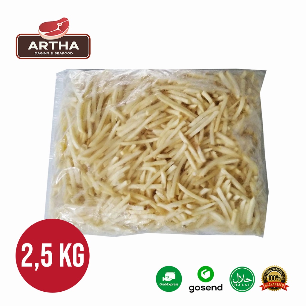 

FRENCH FRIES SHOESTRING // KENTANG GORENG SHOESTRING // 2,5 KG
