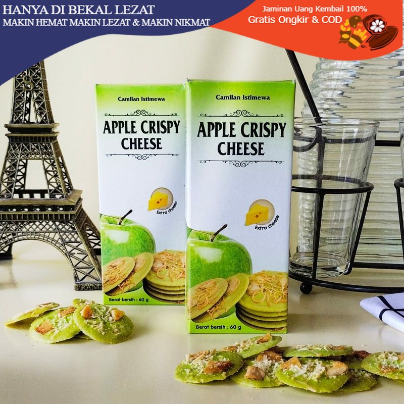 

APPLE CRISPY CHEESE Oleh Oleh Khas Malang Batu Manis Murah Enak