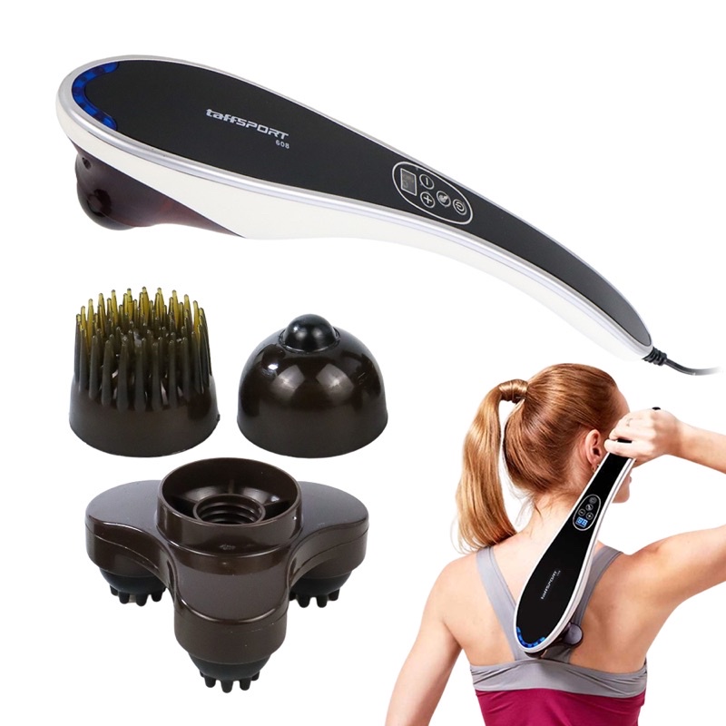 TaffSPORT Alat Pijat Elektrik Pundak Punggung Tangan Shiatsu Infrared Massager - 608