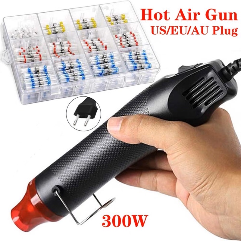 MINI Hot Gun Heat Gun Low Watt 300W Electric Alat Pemanas Multi Fungsi tersedia 6 warna