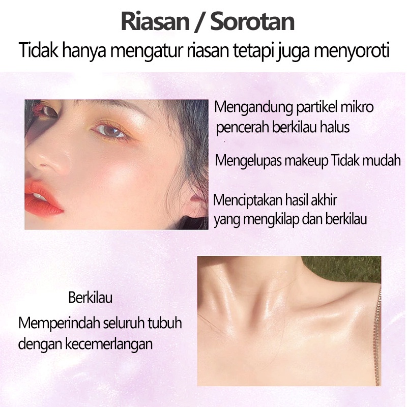 Makeup setting spray Makeup face Spray make up Mist facial spray 120ml pelembab hidrasi kontrol minyak tidak ada iritasi tidak lengket mudah dibawa Tahan air, anti-keringat, air pelembab tanpa riasan, dengan cepat memperbaiki riasan