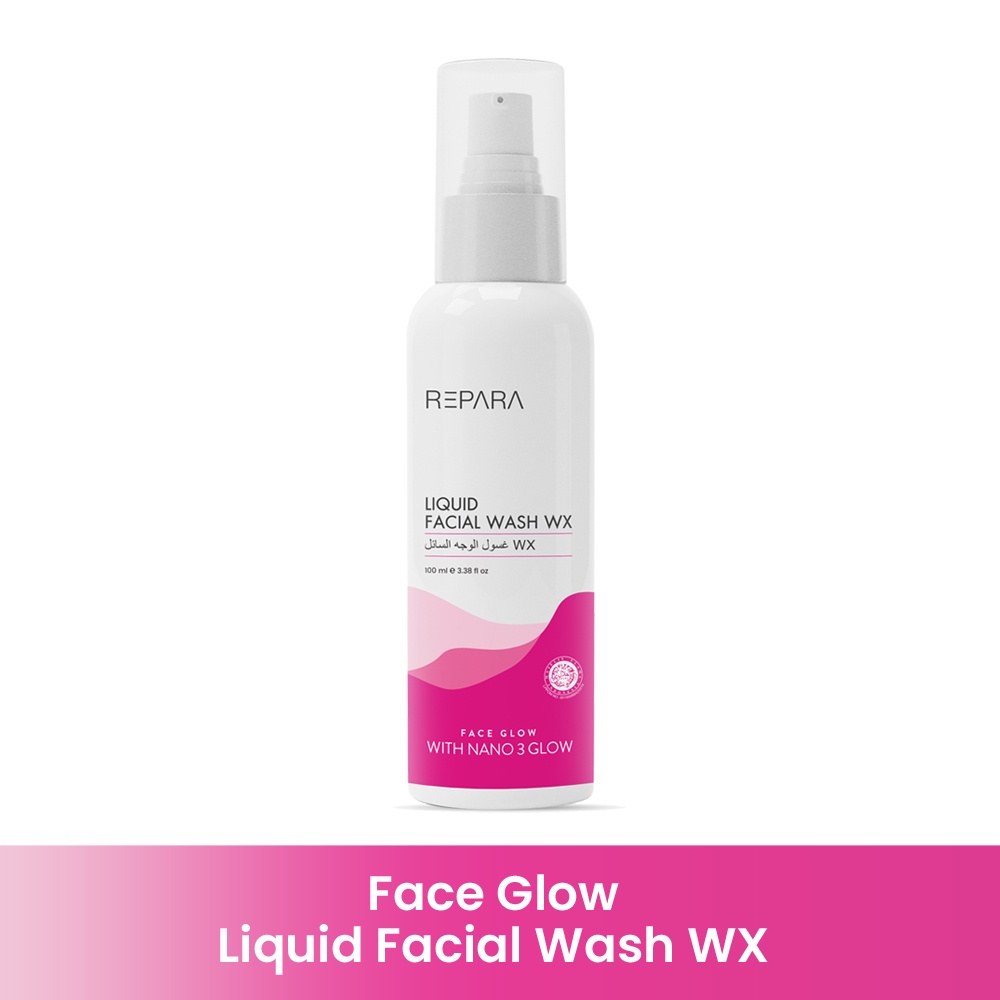 REPARA Face Glow Liquid Facial Wash with Nano 3 Glow 100 ml