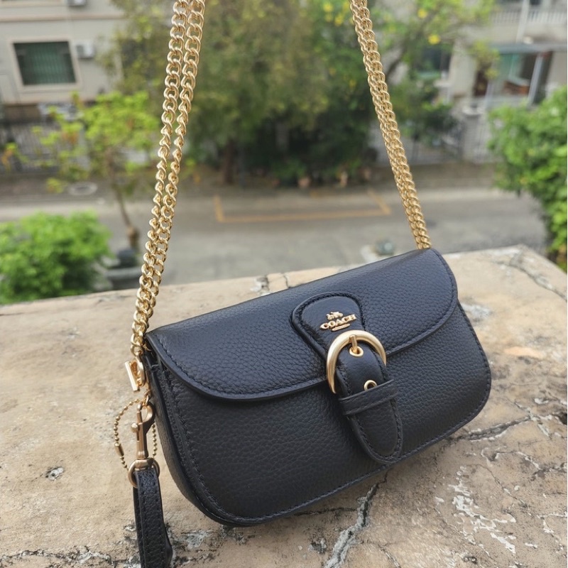 Coach Kleo Crossbody In Signature Chambray