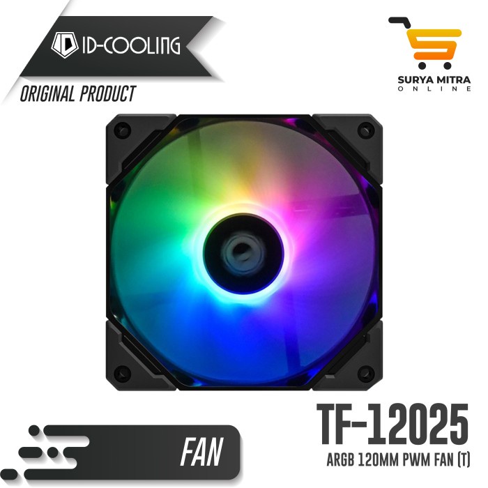 Fan Casing ID-COOLING IDCOOLING TF-12025 ARGB 120mm PWM Fan