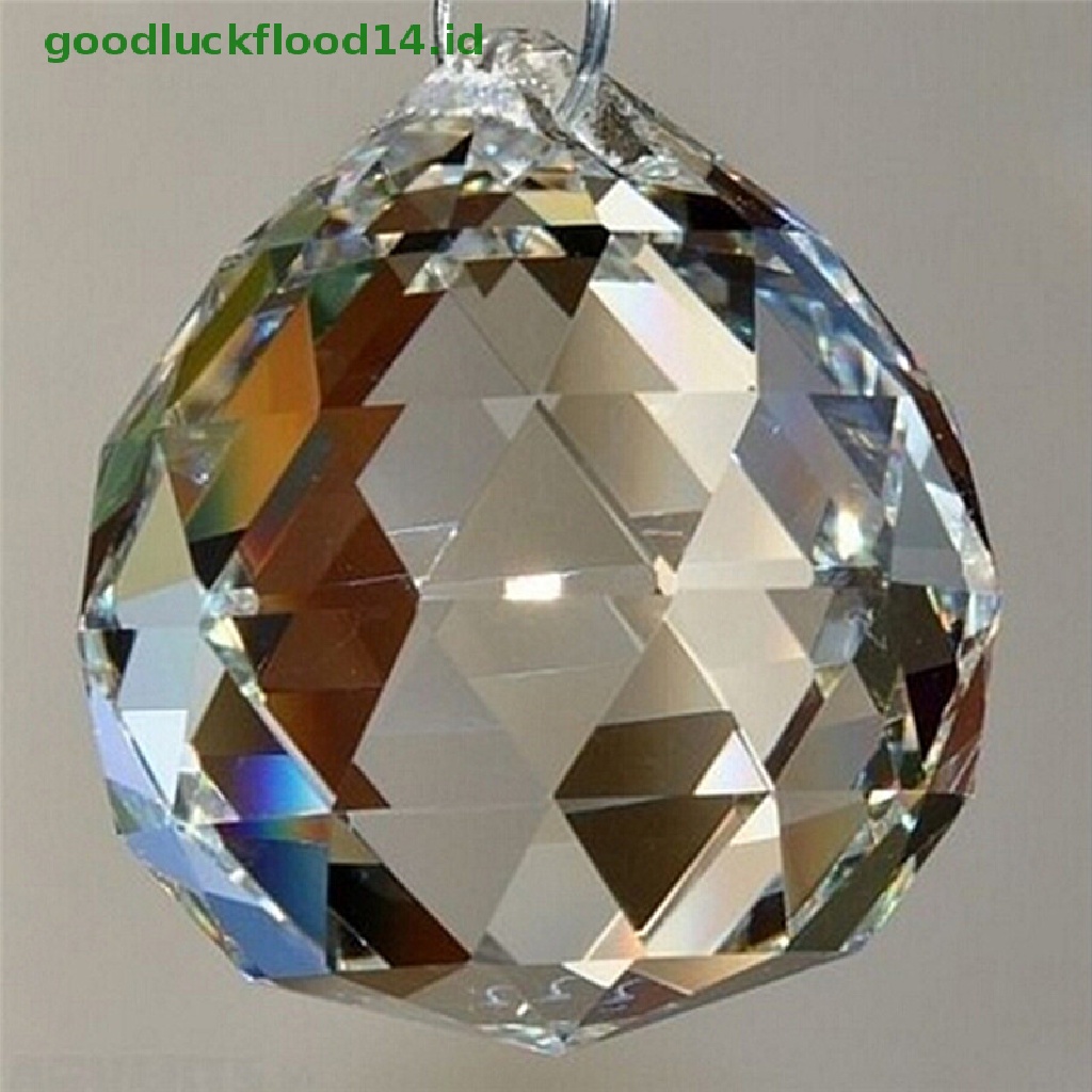 [GOOGFOUR] 20mm Kristal Bening Lighg Bola Prisma Gantung Liontin Pernikahan Tirai Dekorasi Prisma Bola Lighg Kristal Bening 20mm Gantung Liontin Wedding Tirai Dekor2017 C Bening 20mm