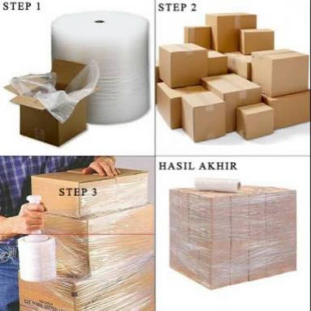 

tambahan biaya wrapping plastik wrap