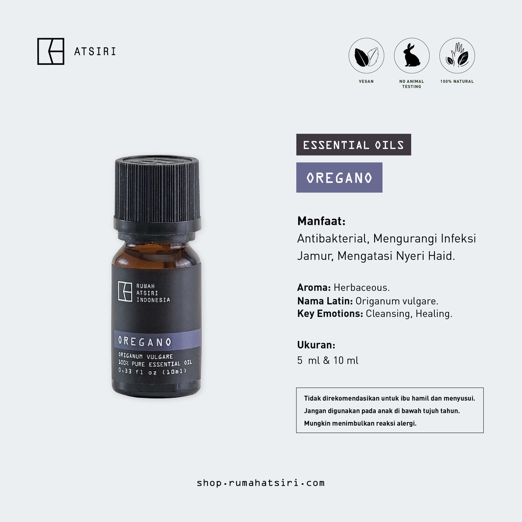 Rumah Atsiri - Oregano Essential Oil