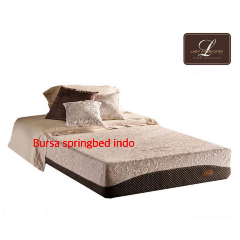 lady americana royal solitaire 120 x 200 kasur spring bed