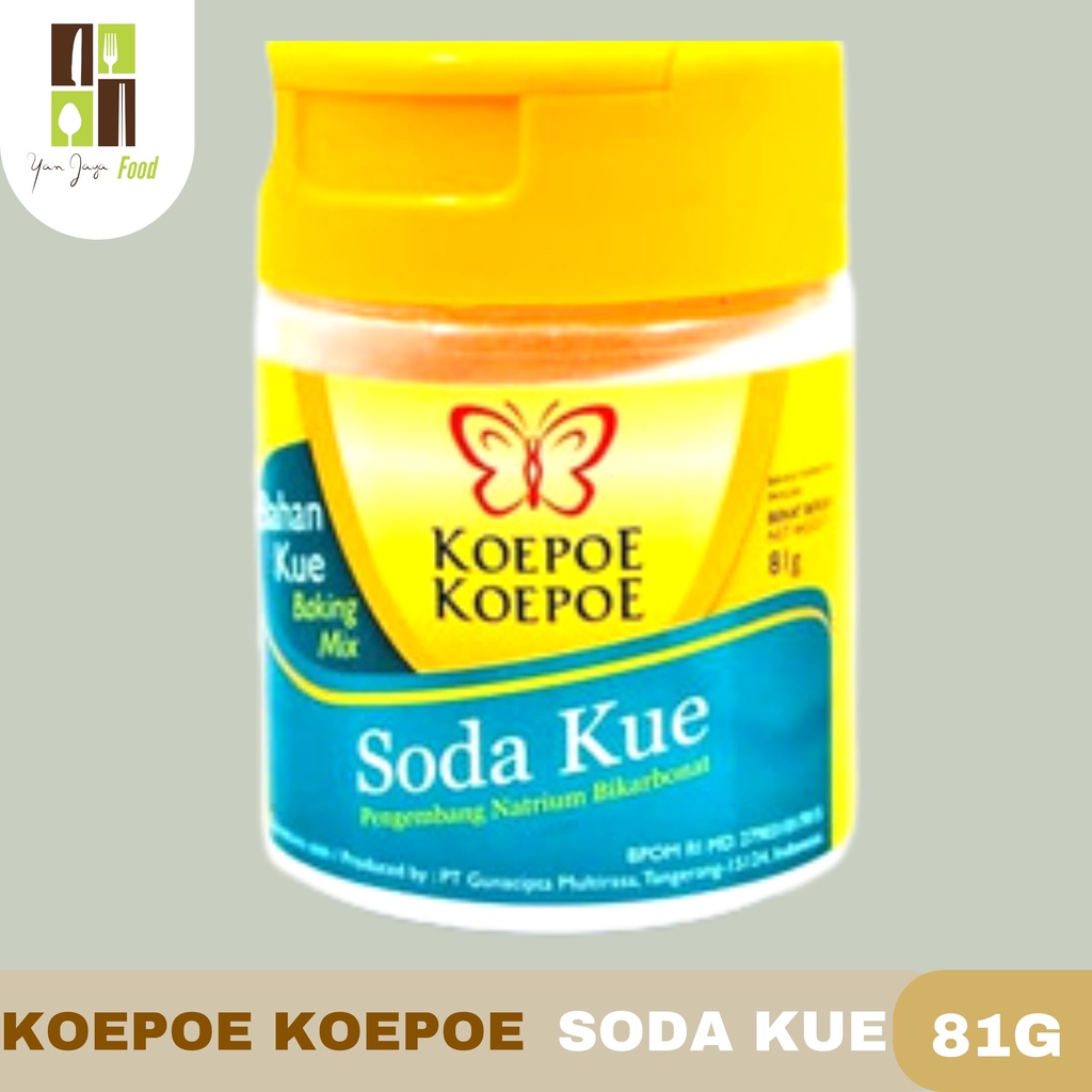 Koepoe Koepoe Bahan Kue/Baking Mix/ Kupu Kupu/ Baking Powder/ Soda Kue/Rhum Jamaica