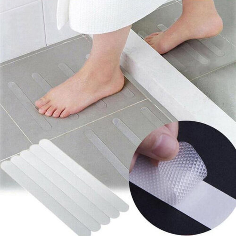 24pcs Stiker Grip Mandi Anti Slip Strip Shower Non Slip Pad Flooring Tape Mat Safety