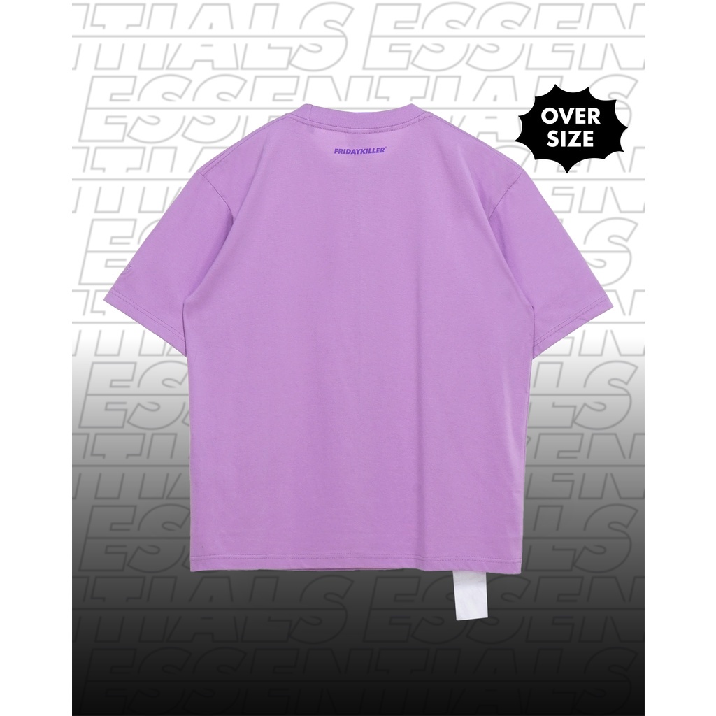 KAOS FRIDFAY KILLER OVER SIZE | BASIC OS LILAC