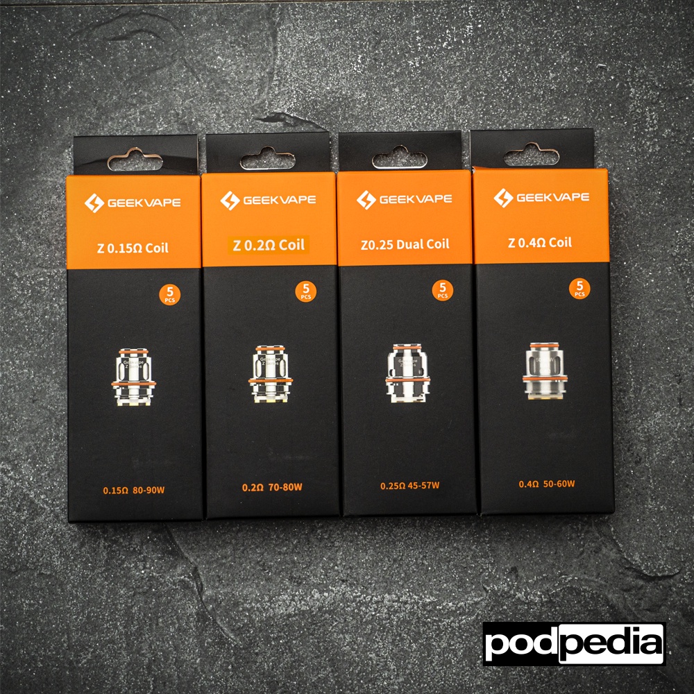 GeekVape Z Series 0.15 0.2 0.25 0.4 ohm Coil | Obelisk 120 200 L200 T200 Z Subohm Tank