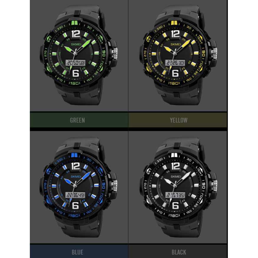 Jam Tanga Pria SKMEI Analog Digital Pria -1273