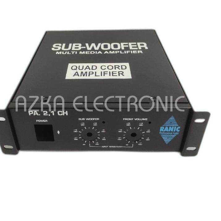 Discount[FG2]-Box Power Amplifier Subwoofer 2.1 Channel
