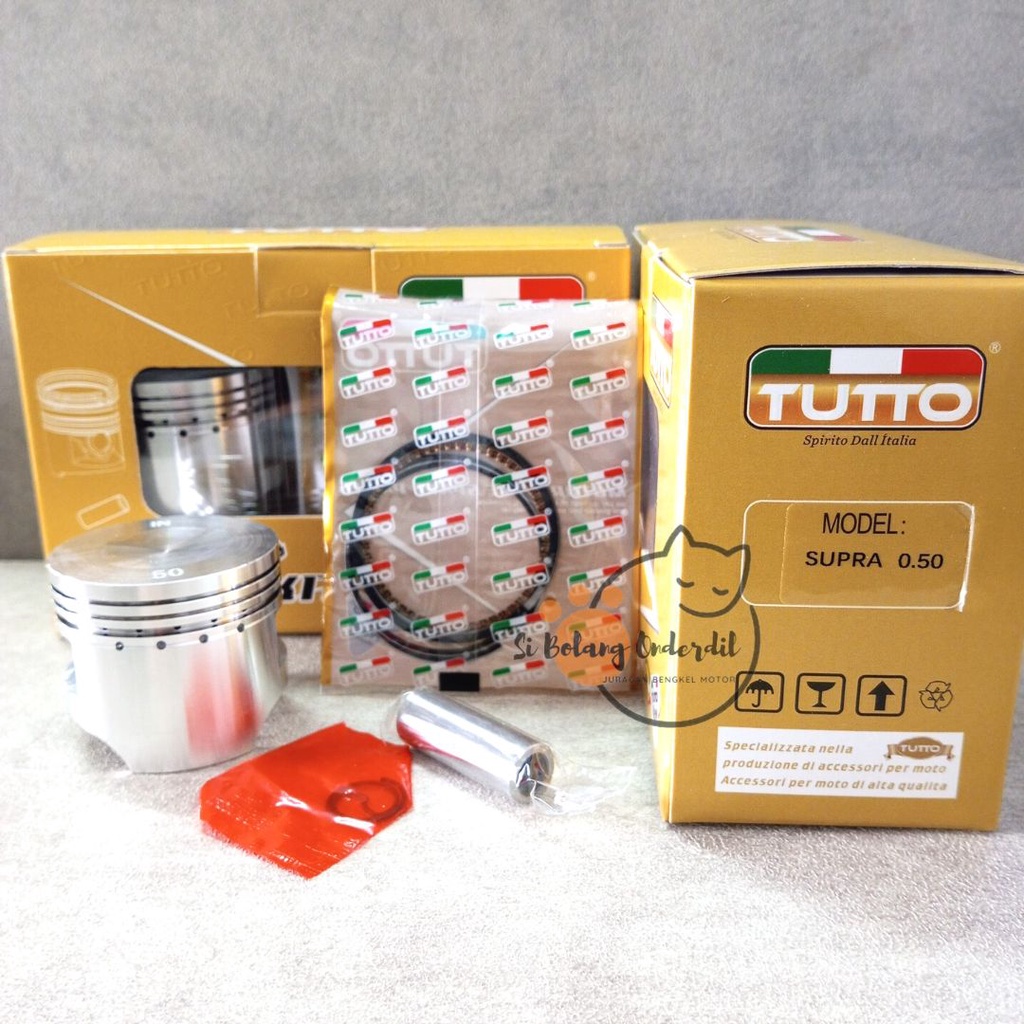 PISTON KIT GRAND TUTTO SEHER SET + RING GRAND/SUPRA X/ASTREA/PRIMA/STAR PREMIUM TUTTO