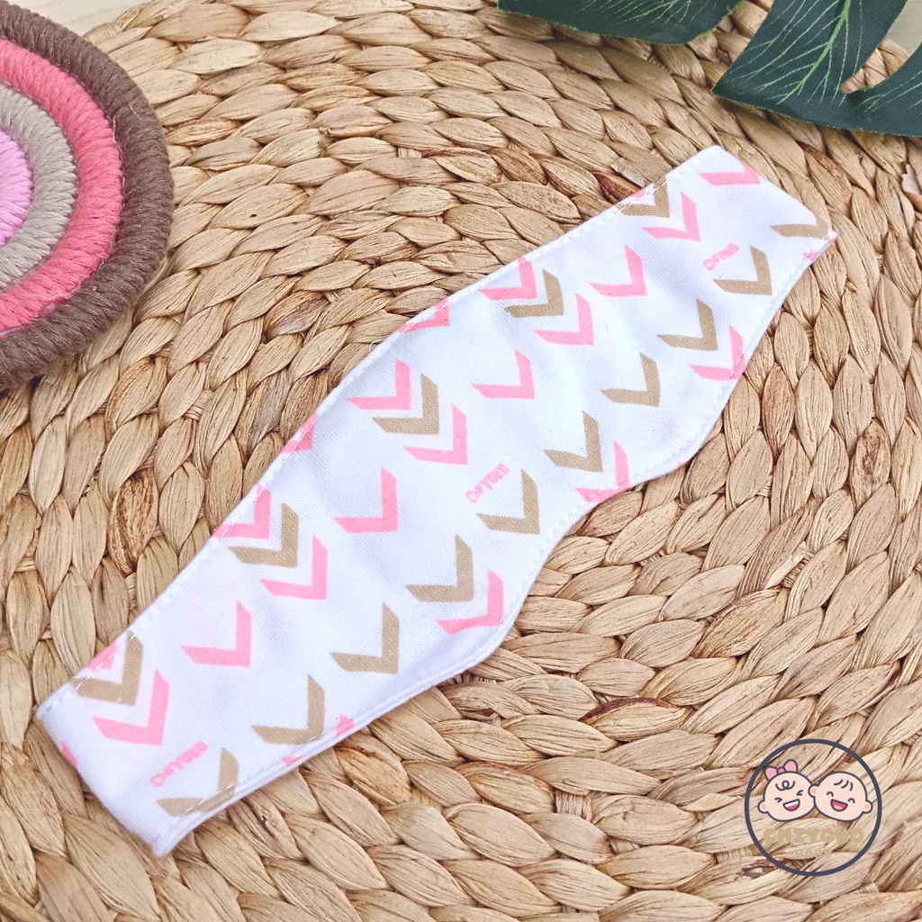 3 Pcs Kacamata Jemur Bayi Penutup dan Pelindung Mata Bayi SERIAN PINK Chiyoko Baby