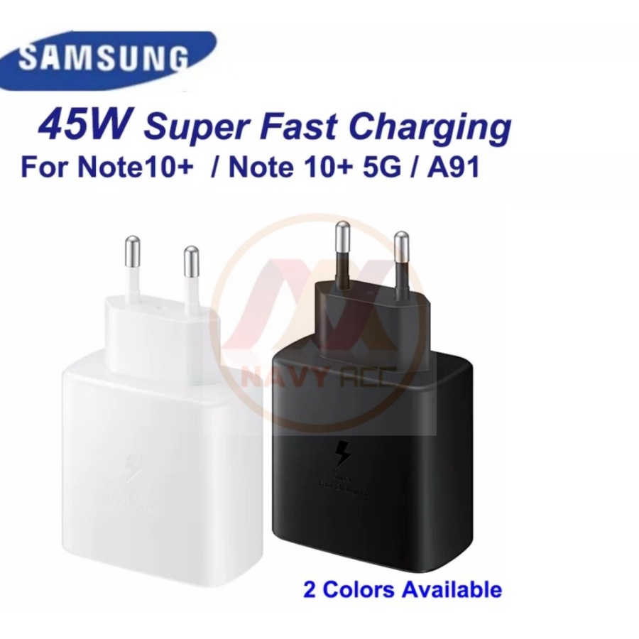 NA - Adapter Super Fast Charging Type C 45w Samsung Adapter 45w