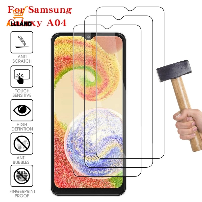 Full Coverage Pelindung Layar Hidrogel Anti-Aratch/HD Explosion-proof Tempered Glass Film Kompatibel Dengan Samsung Galaxy A04