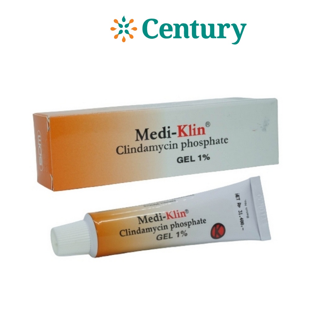 MEDIKLIN 1% GEL 15 GRAM/CLINDAMYCIN PHOSPATE/ JERAWAT/ANTIBIOTIK/ACNE VULGARIS/SALEP JERAWAT