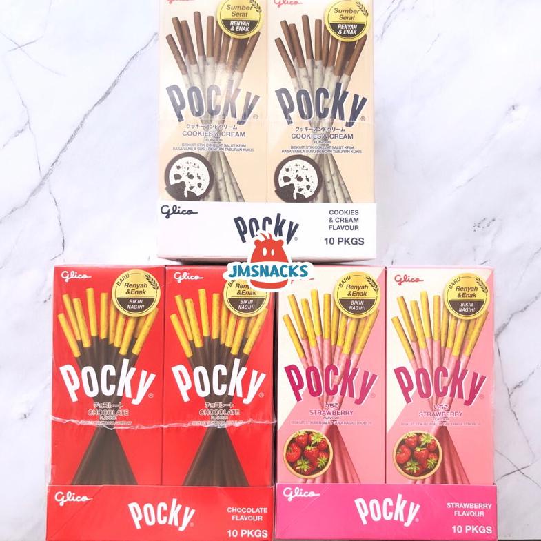 

Eksklusif [PROMO!!] Pocky Mini 1 PAK isi 10x22gr - biskuit nikmat enak termurah ...,,