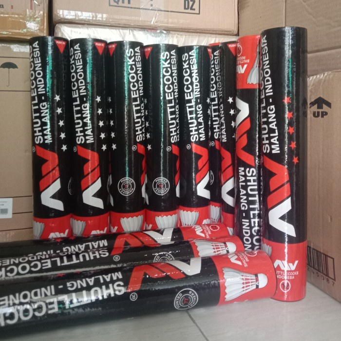 Shuttlecock Shuttlecock Aw Wa Hitam Original Badminton