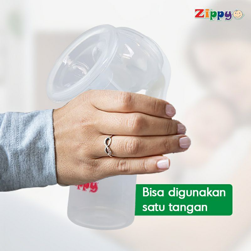 1 Set Pompa Asi Manual + 2 Botol Susu + 2 Botol Asi Kaca BPA Free Dodo | Zippy | Manual Breast Pump Dodo MBP