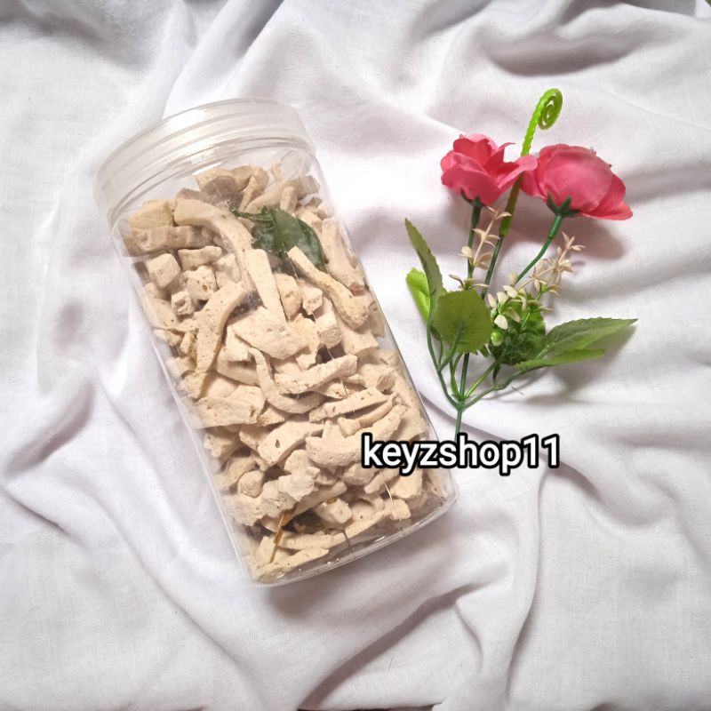 

KERIPIK BASRENG STIK ASIN DAUN JERUK KEMASAN TOPLES 1000ML