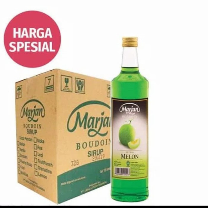 

MARJAN SYRUP MELON 1 DUS 12 BOTOL GOJEK GRAB ONLY