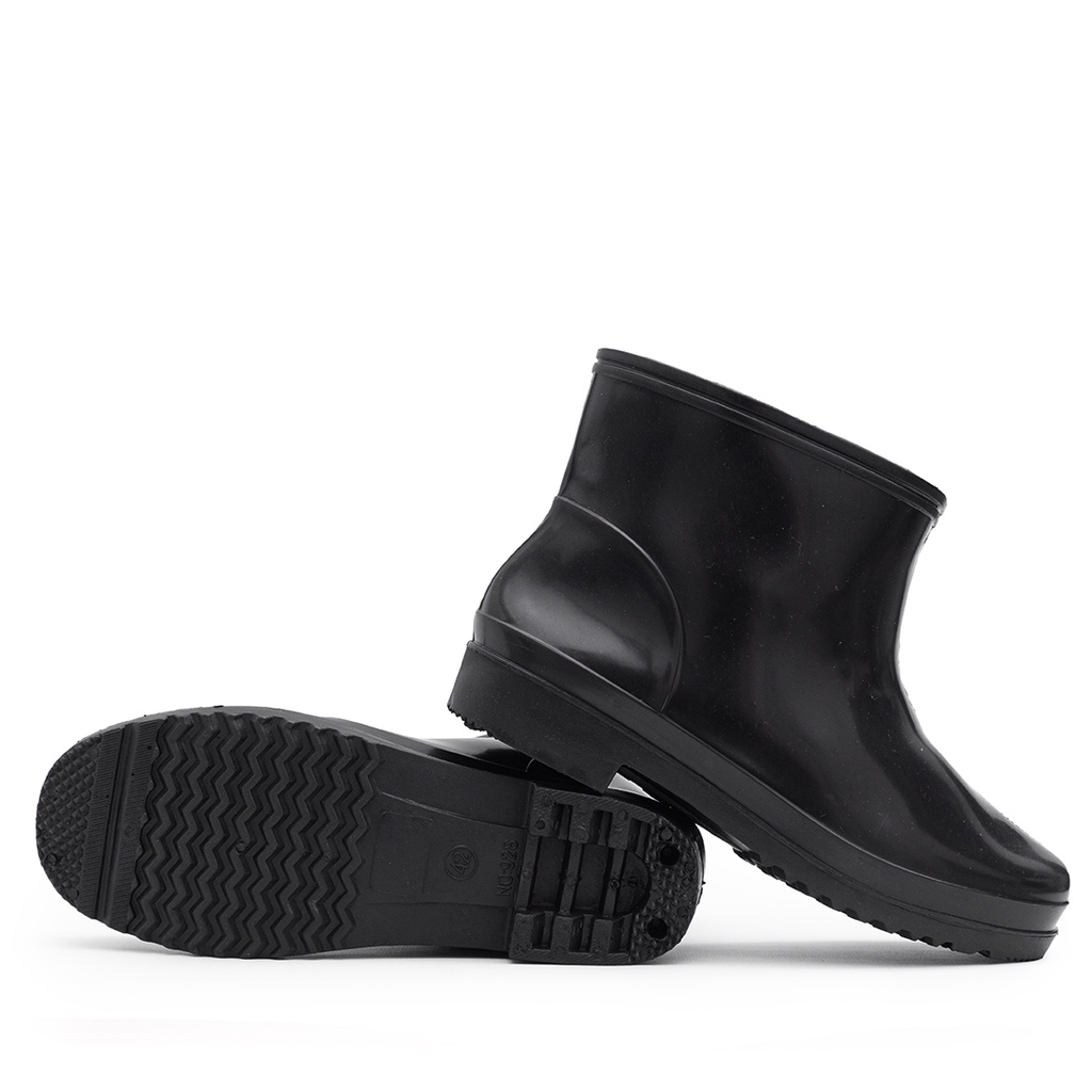 Sepatu Boot Mata Kaki Import Pria dan Wanita 928 Hitam Boot Anti Air