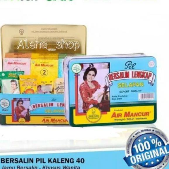 

COD | BMH|Jamu Pil Bersalin Lengkap Salapan Kaleng 40hari exp 2024