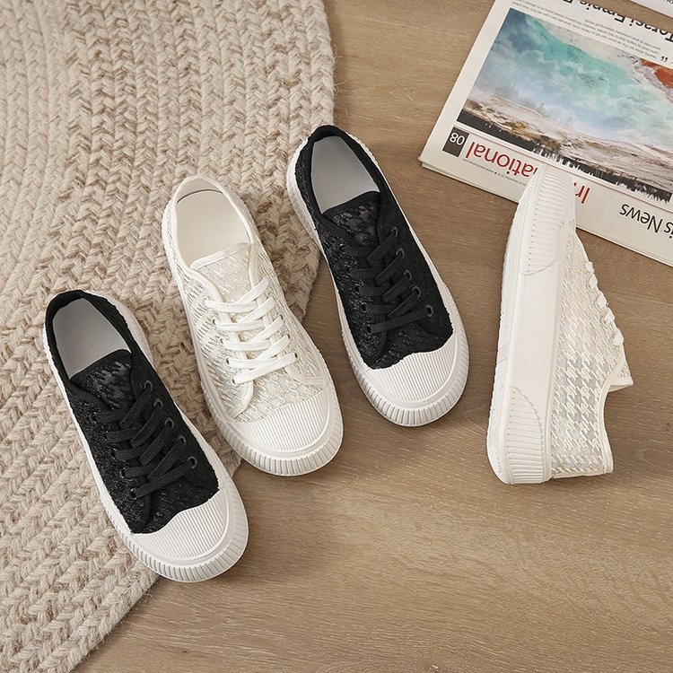 Sepatu Sneaker Cewek Putih import Sepatu Wanita Korea Spatu Sneakers Perempuan Trendy SP-204