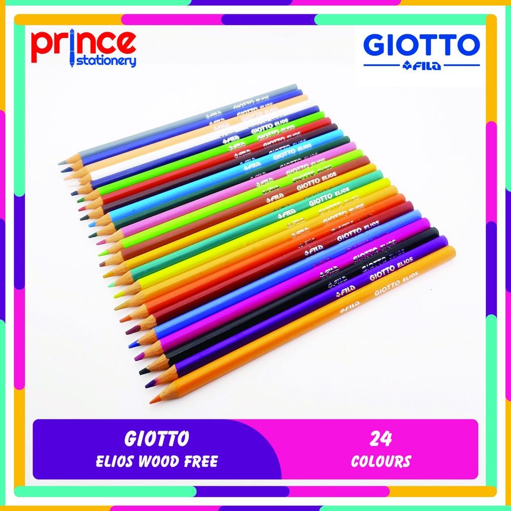 

Flash Sale GIOTTO ELIOS WOOD 24 COLOURS / PENSIL WARNA GIOTTO ELIOS 24 WARNA .,