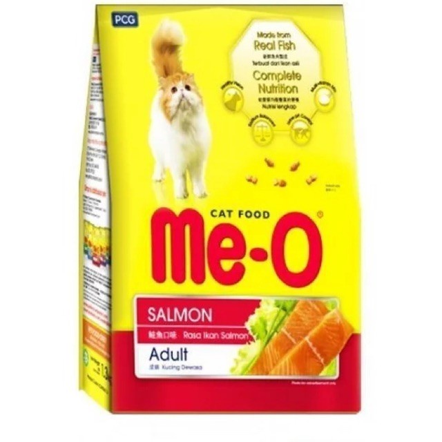 Meo Salmon Repack 1kg - Makanan Kucing PSID20